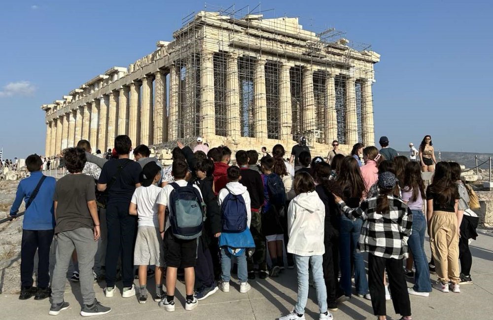 Στην Αθήνα η ΣΤ` τάξη του 1ου Δημοτικού Σχολείου Σκιάθου