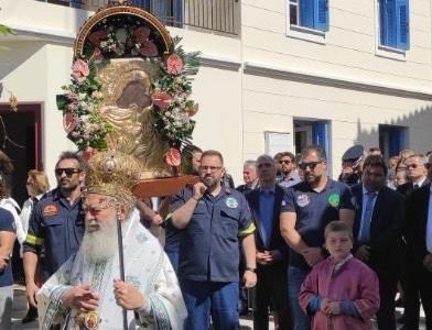 Εύβοια: Με μέγιστη μεγαλοπρέπεια εορτάστηκε η Παναγία η Λιμνιά