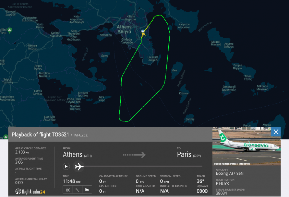 Αναγκαστική προσγείωση Boeing 737 της Transavia στο «Ελ. Βενιζέλος»