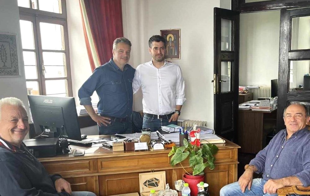 Επίσκεψη στον Δήμο Ζαγοράς - Μουρεσίου του υποψήφιου Ευρωβουλευτή της ΝΔ κ. Βασ. Σακελλάρη