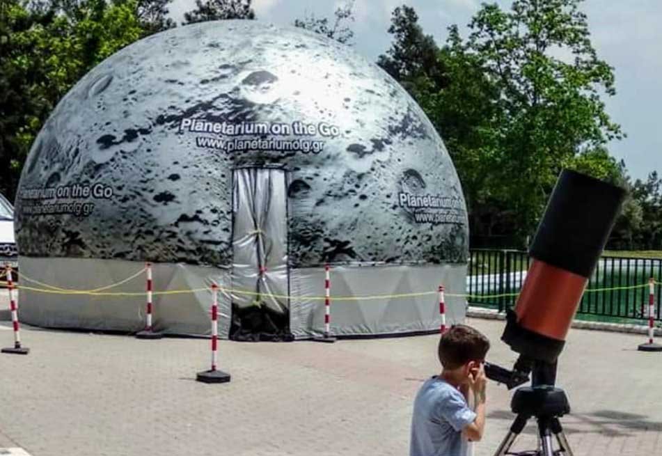 Το Φορητό Ψηφιακό Πλανητάριο στην Αλόννησο