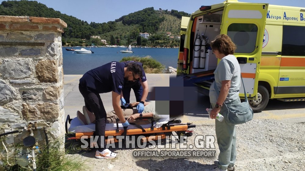 ΣΚΙΑΘΟΣ : 83χρονη πήγε να φωτογραφίσει τις απογειώσεις - έφυγε με σπασμένο ισχίο