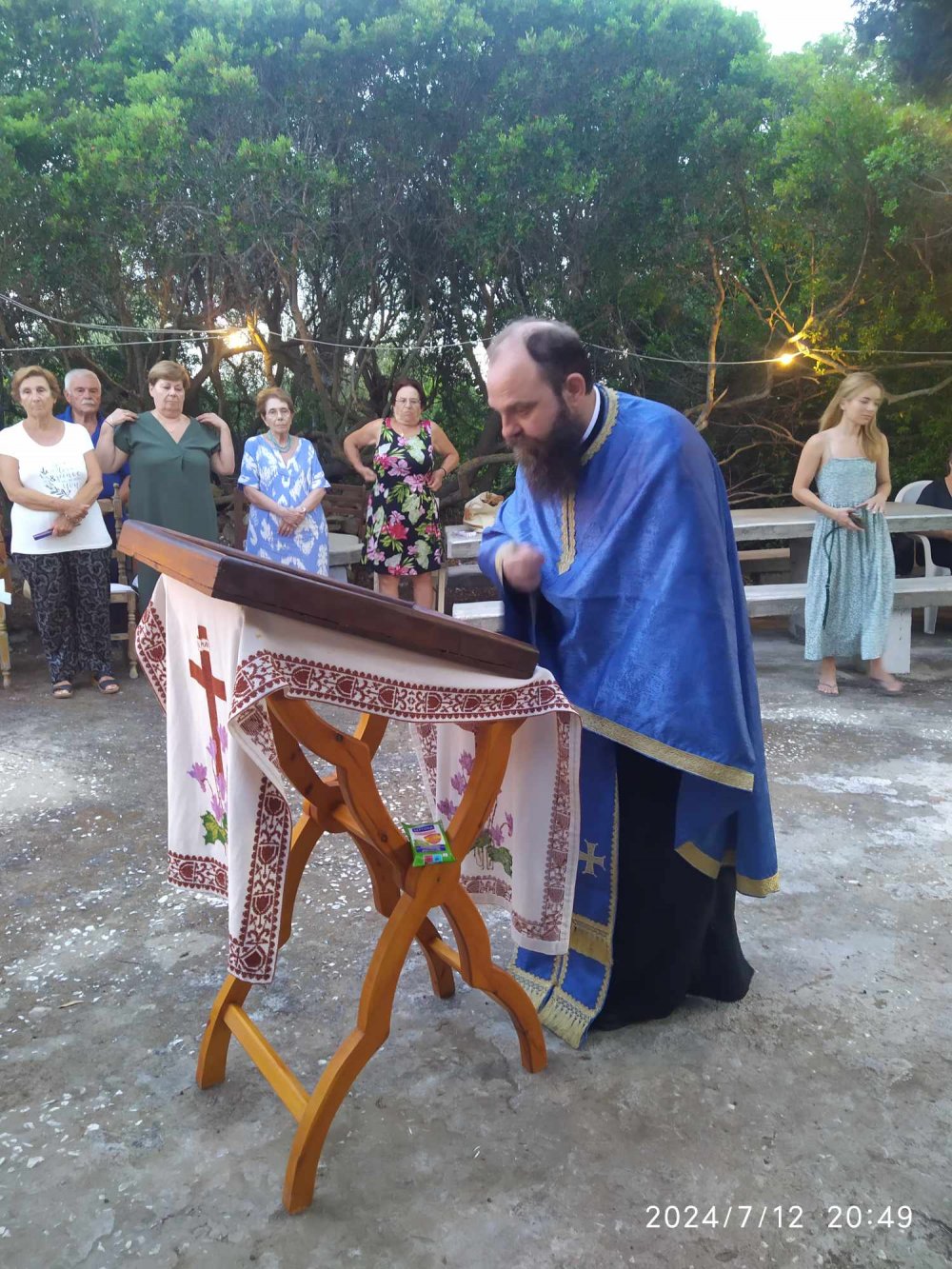 Φωτορεπορτάζ από το εξωκλήσι του Αρχαγγέλου Γαβριήλ