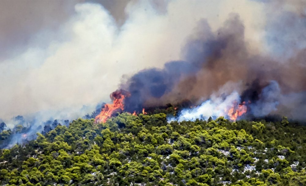 Εύβοια: Έπαθε εγκεφαλικό  την ώρα που η φωτιά πλησίαζε το σπίτι του