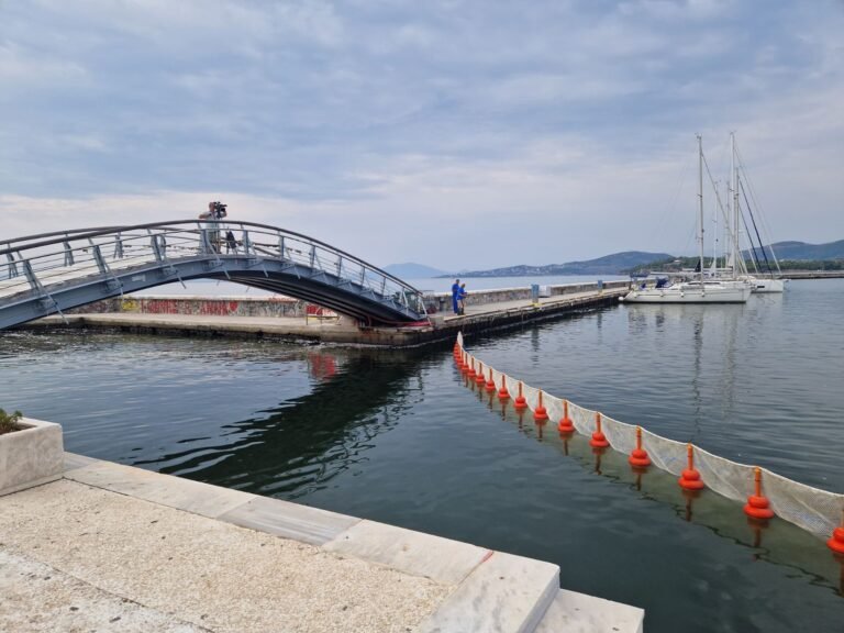 Βόλος: Πλέγμα ανάσχεσης νεκρών ψαριών τοποθετείται στο λιμάνι – Φόβοι για πλημμυρισμό εκτάσεων με το κλείσιμο του θυροφράγματος