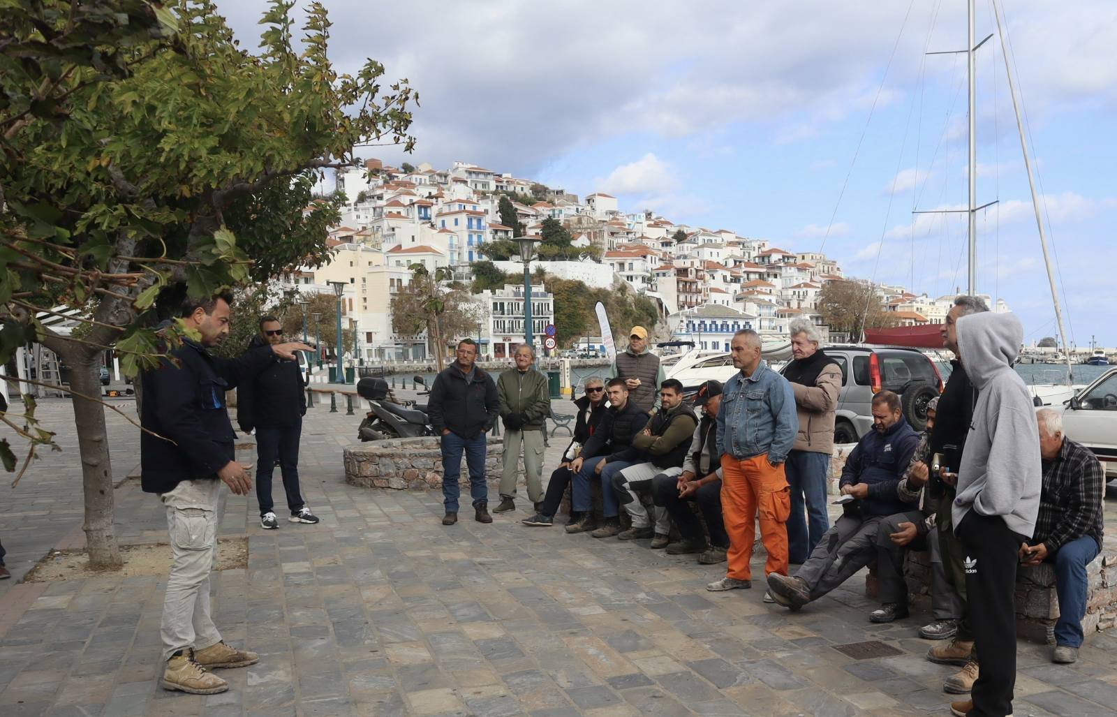 Σωματείο Οικοδόμων Σκοπέλου: Απεργιακή συγκέντρωση διεκδίκησης δικαιωμάτων & βελτίωση συνθηκών εργασίας