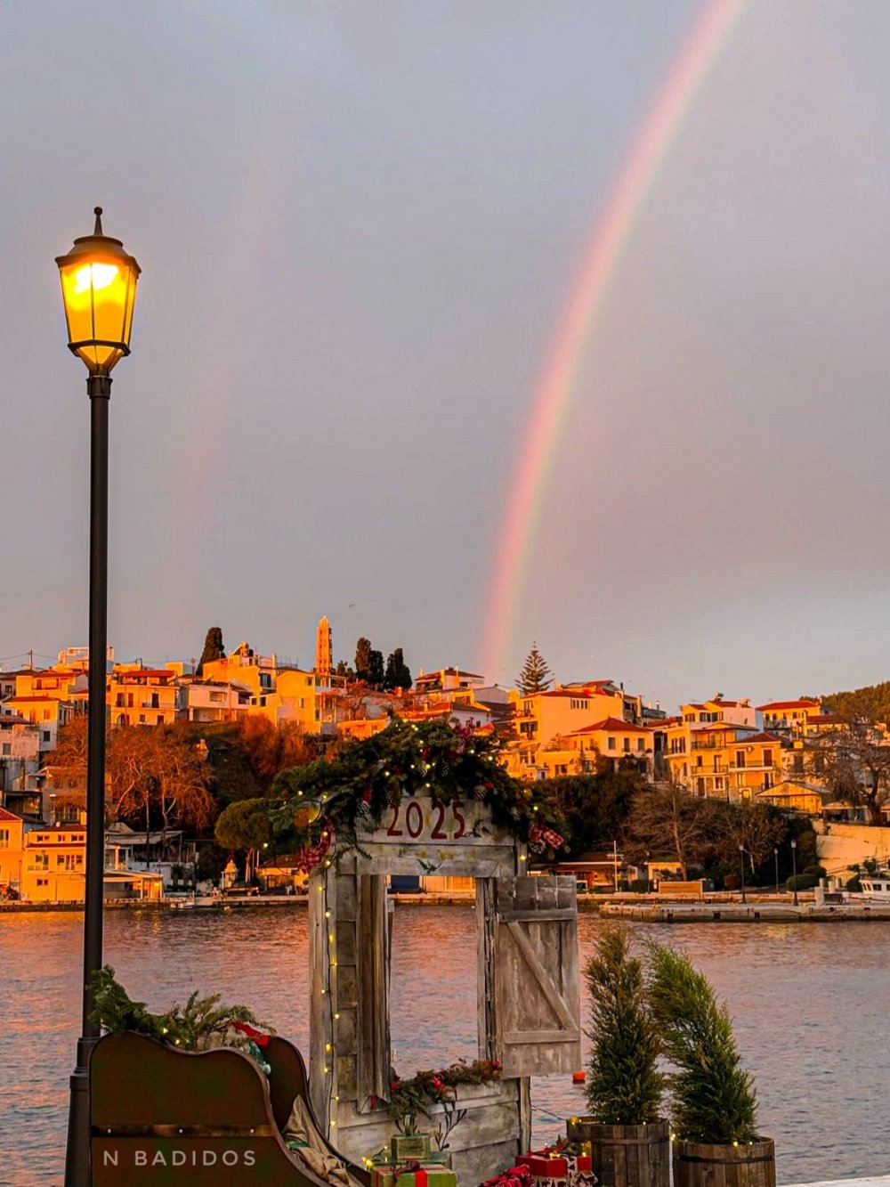 Με το σύμβολο της Ελπίδας ξύπνησαν οι κάτοικοι της Σκιάθου