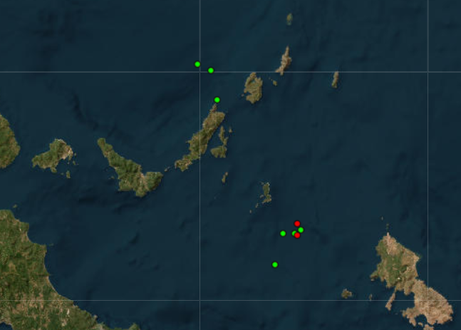 Σεισμική δραστηριότητα στις Σποράδες | δύο από αυτούς πάνω από 3.4 R