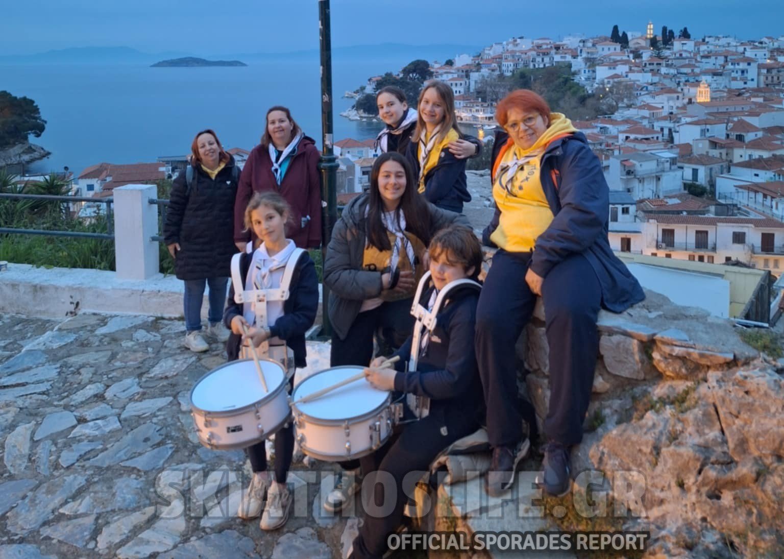 ΕΩΘΙΝΟΣ 2025 : Η παρέα του Οδηγισμού του Τοπικού Τμηματος Σκιάθου ξύπνησε το νησί
