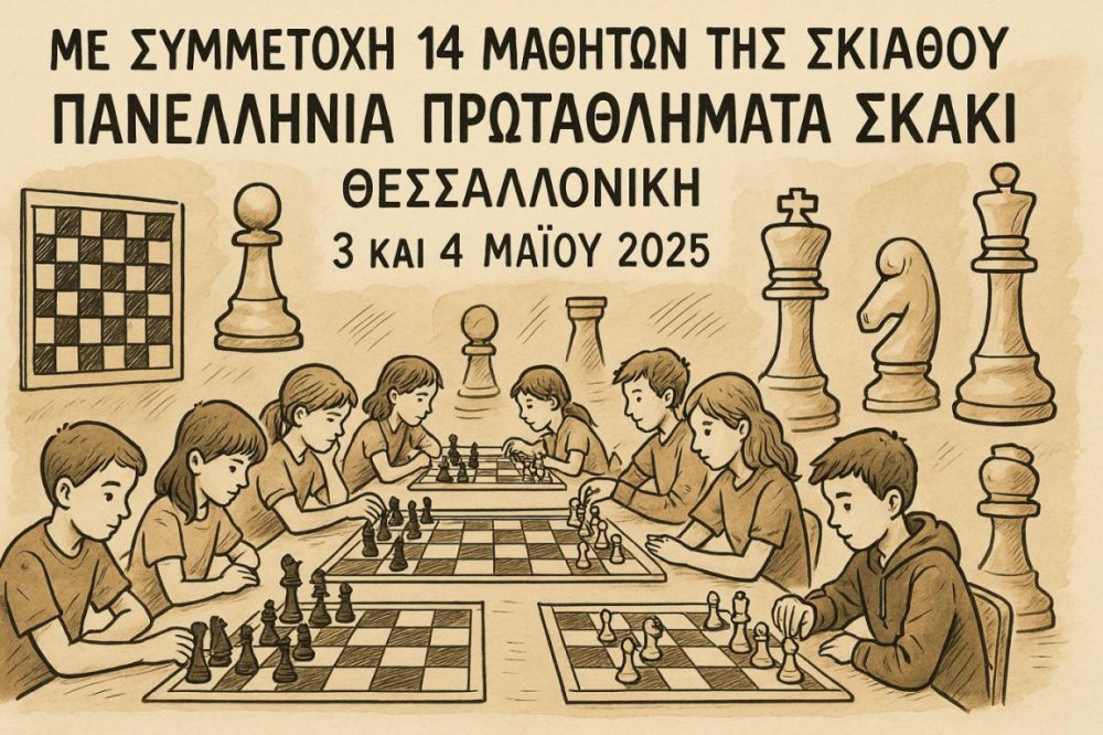 Για την Θεσσαλονίκη αναχωρούν 14 Μαθητές της Σκιάθου