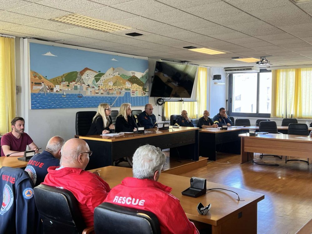 Συνεδρίαση περιφερειακού Συντονιστικού Οργάνου Πολιτικής Προστρασίας Π.Ε. Μαγνησίας & Σποράδων