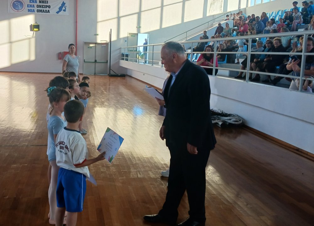 Με μεγάλη επιτυχία πραγματοποιήθηκε η ετήσια αθλητική γιορτή των τμημάτων 