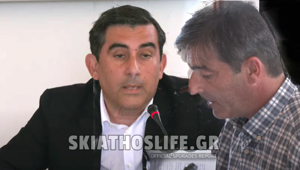 (video) Την παραίτηση του Δημάρχου Σκιάθου ζήτησε η Αντιπολίτευση | Υψηλοί τόνοι στο Δημοτικό Συμβούλιο
