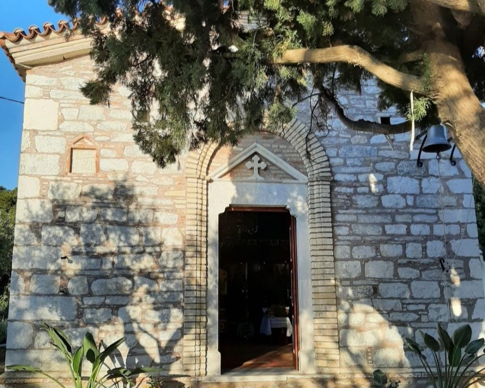Η απόδοση του Πασχα στο εξωκλήσι του Αγίου Γεωργίου