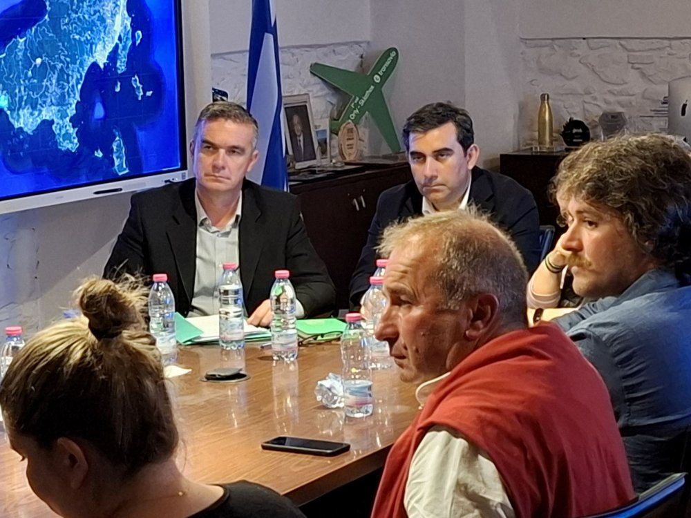 Επίσκεψη της Αντιπεριφέρειας Πρωτογενούς Τομέα -Αγροτικής Οικονομίας στις Β. Σποράδες
