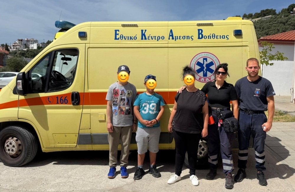 Το ΕΚΑΒ επισκέφτηκαν οι μαθητές του ΕΕΕΚ Β. Σποράδων - Σκιάθου
