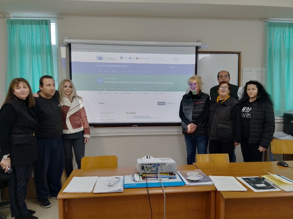 Κλείσιμο του υλοποιηθέντος έργου eTwinning από το Εσπερινό Γυμνάσιο Αλοννήσου