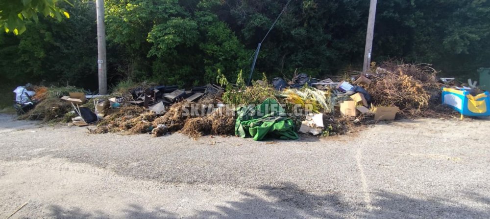 (video&εικόνες) Ψάχνουν χώρο για τα… μπάζα οι ιδιοκτήτες φορτηγών στη Σκόπελο | τι αναφέρει ο Δήμαρχος Σκοπέλου