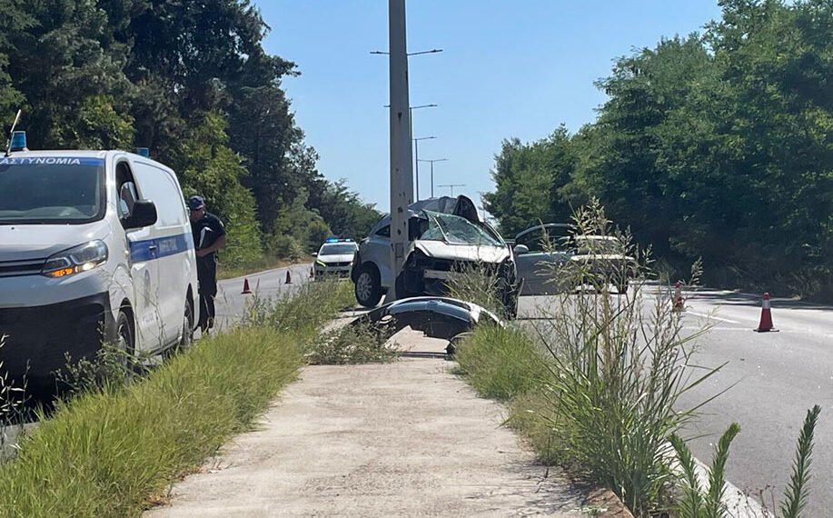 Νεκρή γυναίκα σε τροχαίο στην Εθνική οδό Λάρισας-Τρικάλων