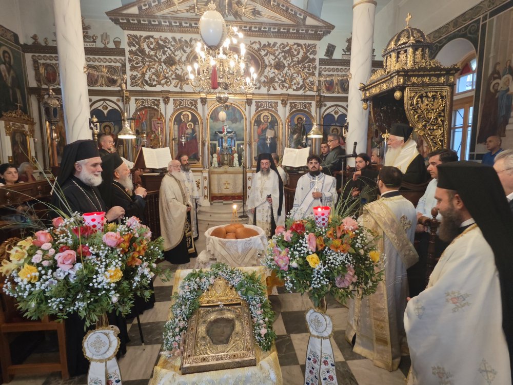 Πολυαρχιερατικός Εορτασμός της Ευρέσεως της Παναγίας Εικονιστρίας στη Σκιάθο