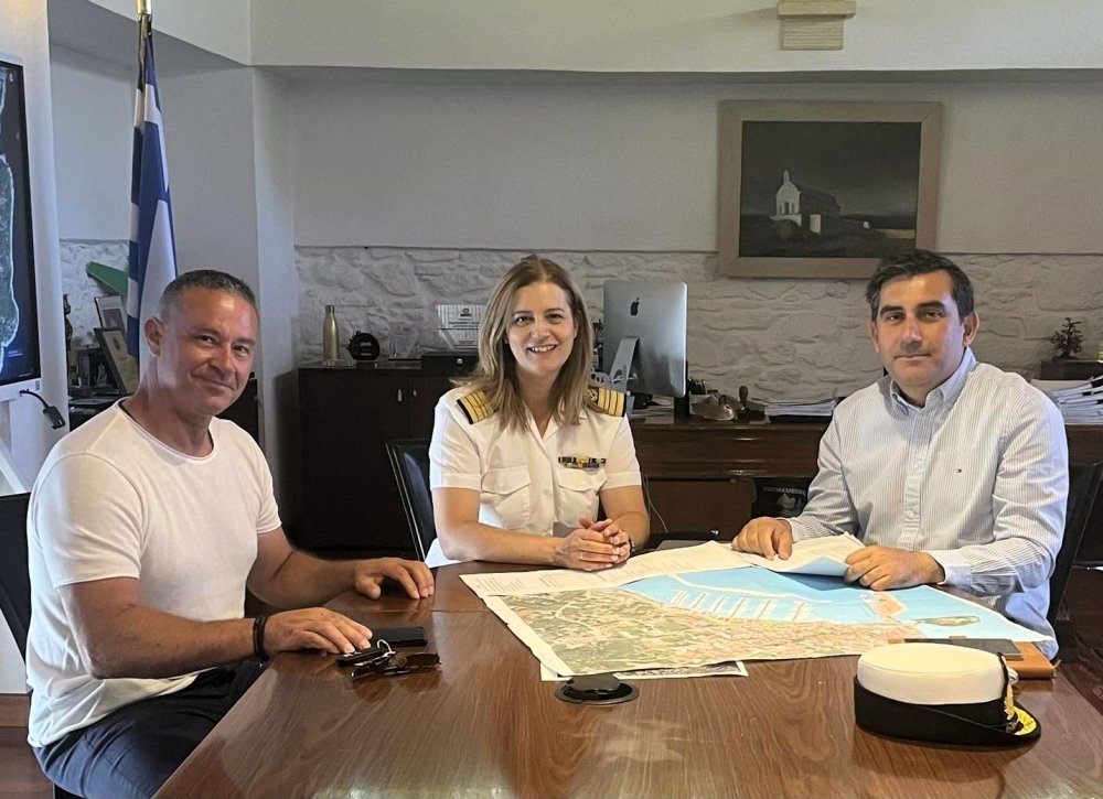Καλωσόρισμα της νέας Λιμενάρχη Σκιάθου