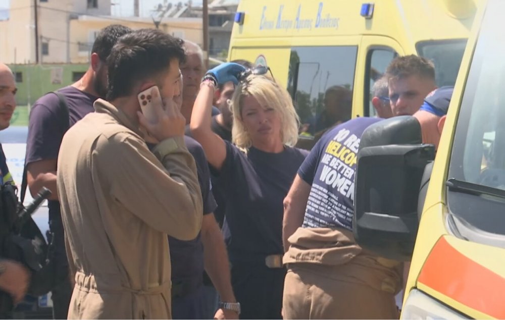 Αναγκαστική προσθαλάσσωση πυροσβεστικού ελικοπτέρου στην Ελευσίνα