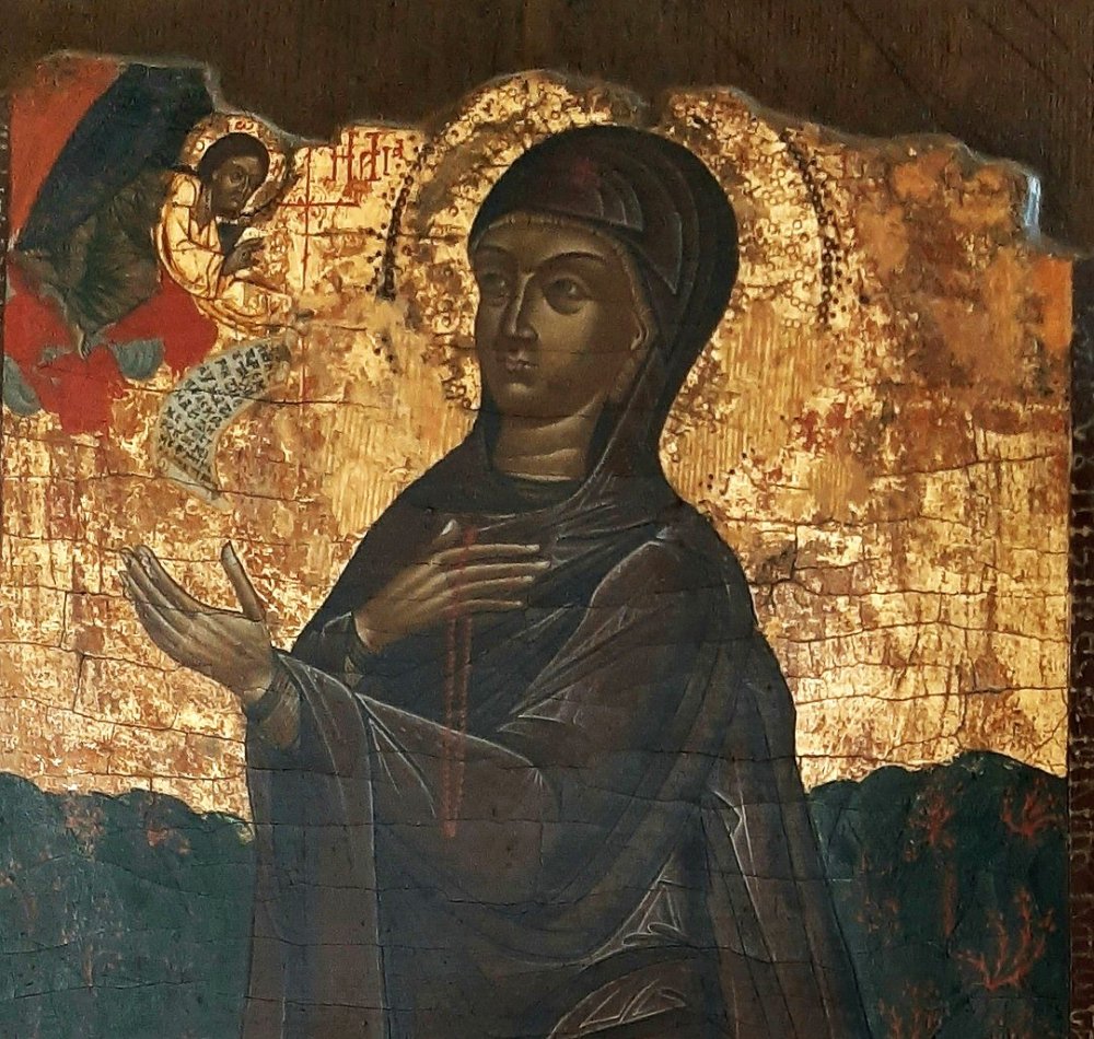 Η ιερή εικόνα της Αγίας Παρασκευής από το Κάστρο στον Μητροπολιτικό Ιερό Ναό Τριών Ιεραρχών Σκιάθου