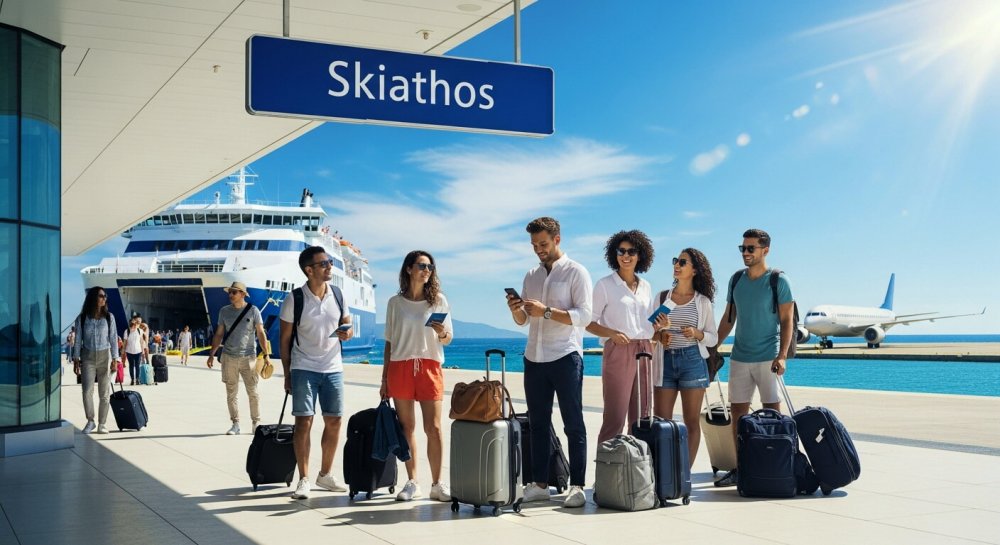 Πώς να φτάσετε γρήγορα και άνετα στη Σκιάθο από την Αθήνα για ένα Σαββατοκύριακο