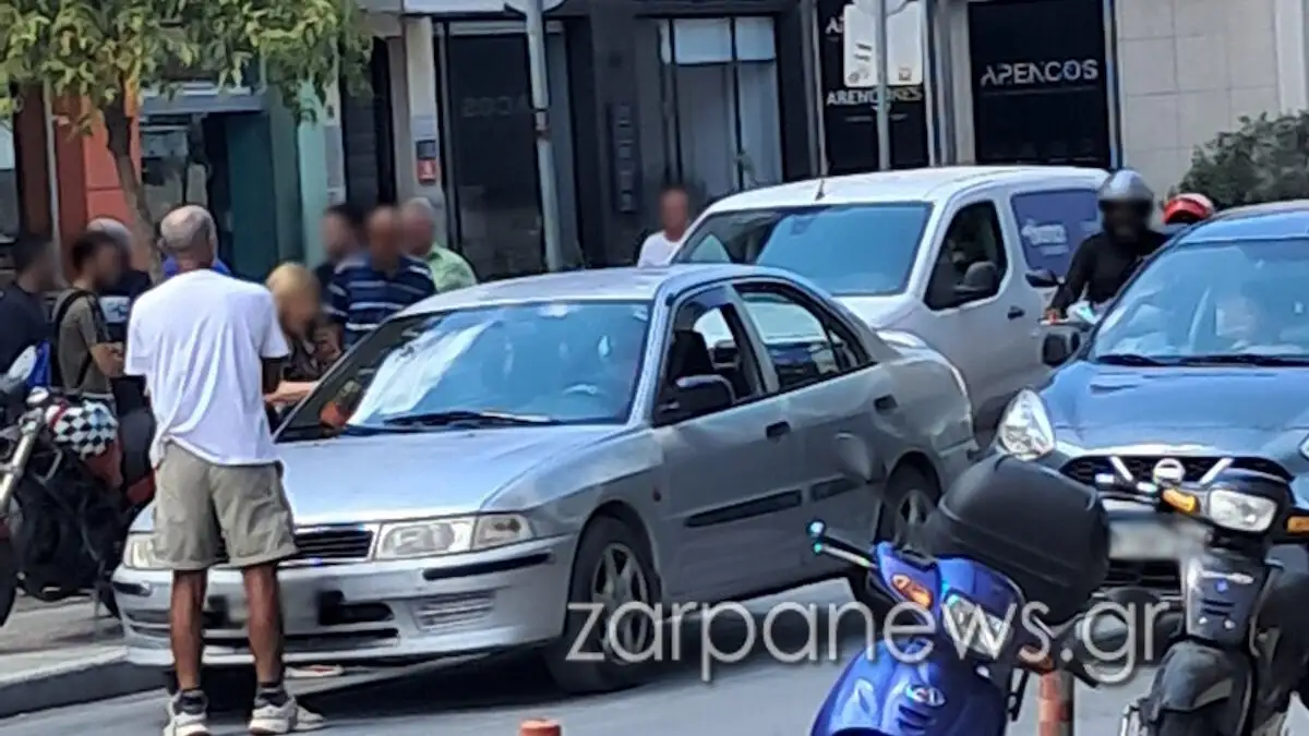 Οδηγός στα Χανιά επιτέθηκε σε πατέρα παιδιού ΑμεΑ – Βίντεο από τη στιγμή της επίθεσης