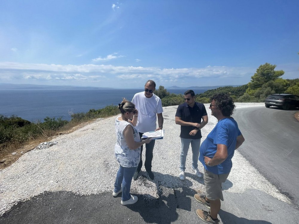 Tα έργα εν εξελίξει στο Δήμο Σκιάθου και το 