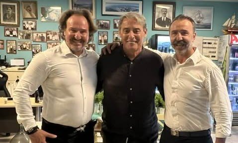 Επίσκεψη του γνωστού δημοσιογράφου Ιορδάνη Χασαπόπουλου στο εστιατόριο 