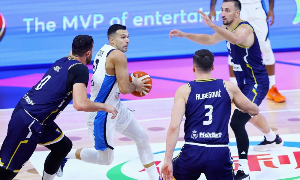 Ελλάδα – Βοσνία Ερζεγοβίνη 77-80 (τελικό): Πρώτη ήττα και... τελικός με Ισπανία