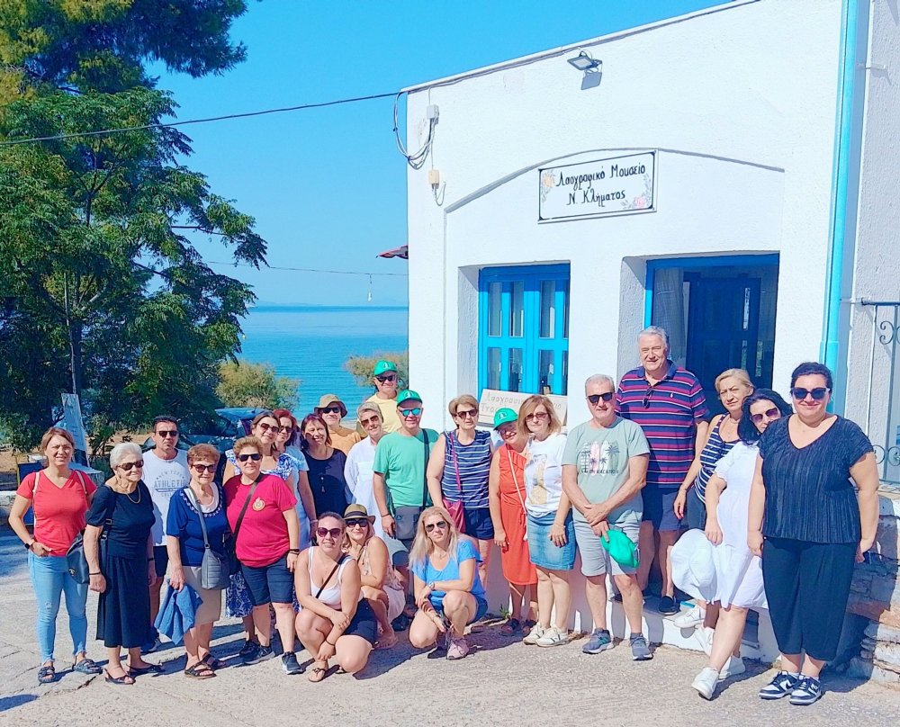 Ο Μουσικοχορευτικός Λαογραφικός Σύλλογος Ασβεστοχωρίου στο Λαογραφικό Μουσείο Νέου Κλήματος Σκοπέλου