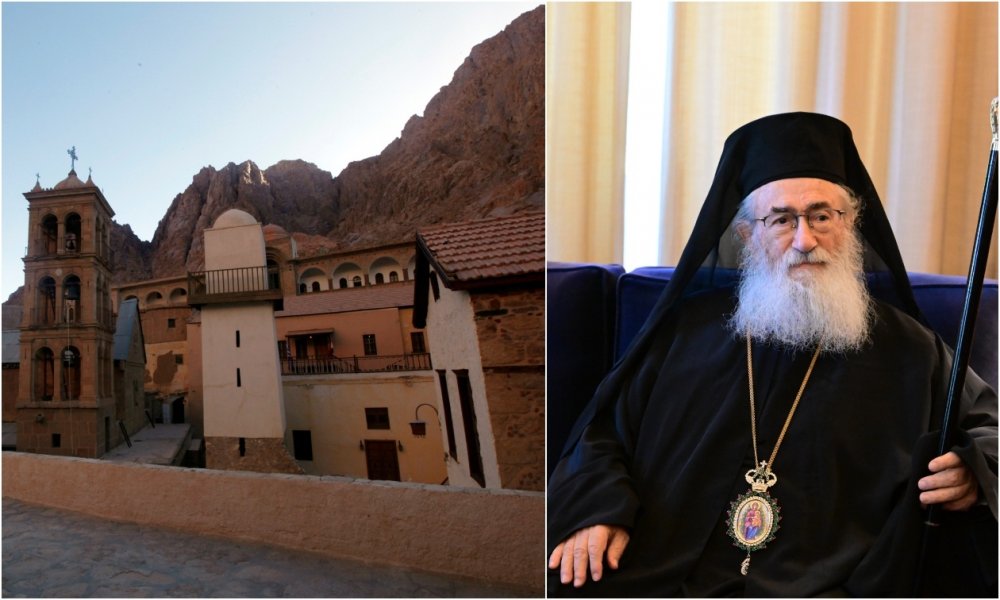Μονή Σινά: Ξεκίνησε τη διαδικασία διαδοχής του ο Αρχιεπίσκοπος Δαμιανός