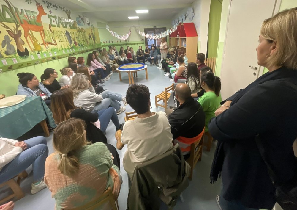 Συνάντηση με τους γονείς του Βρεφονηπιακού Δημοτικού Σταθμού Σκιάθου
