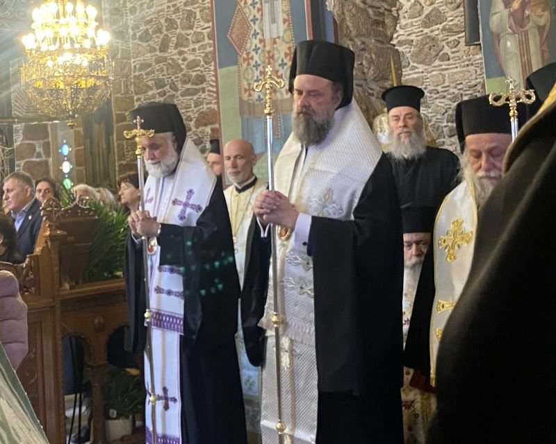 Ετελέσθη η Κηδεία του Πατέρα του Μητροπολίτου Χαλκίδος, Αειμνηστου Χρήστου Τριανταφύλλου