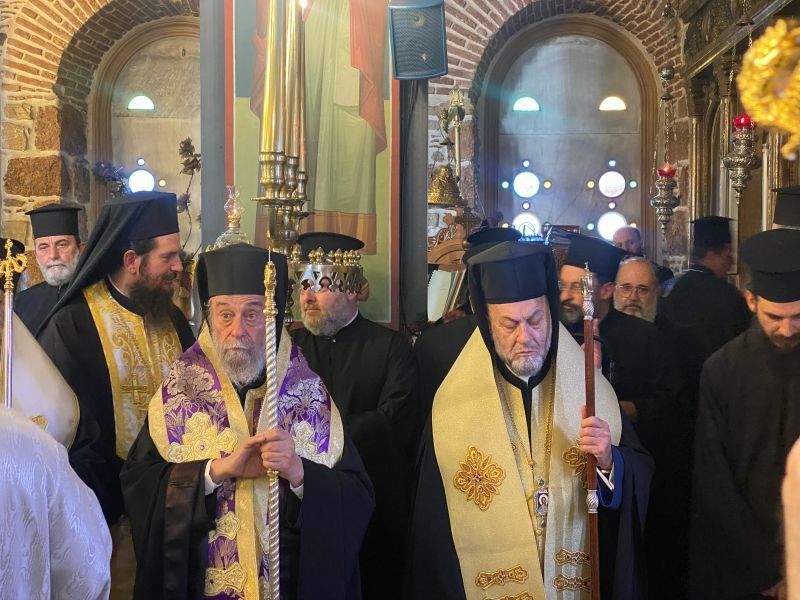 Ετελέσθη η Κηδεία του Πατέρα του Μητροπολίτου Χαλκίδος, Αειμνηστου Χρήστου Τριανταφύλλου