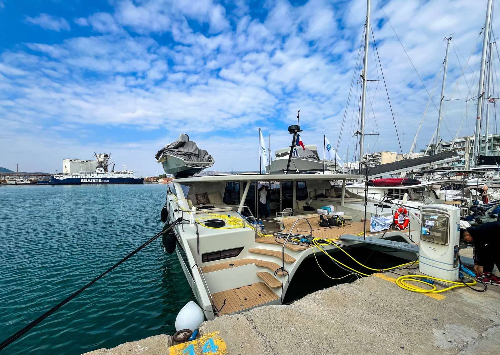 Το 6ο Οικολογικό-Αειφόρο Γυμνάσιο Βόλου στο σκάφος ModX70 των Εξερευνήσεων του Μονακό (φωτο)
