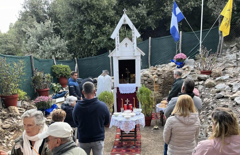 ΣΚΙΑΘΟΣ : Το Σάββατο πρωί η Θεία Λειτουργία στον Ι.Ν Αγίου Δημητρίου έξω από το Κάστρο