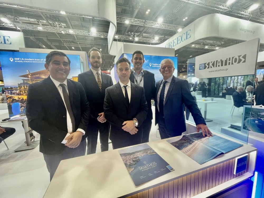 WTM2025: Επιστρέφει η αποστολή του Δήμου Σκιάθου με βραβεύσεις και νέες συνδέσεις με Ευρωπαϊκές πόλεις (φωτο)