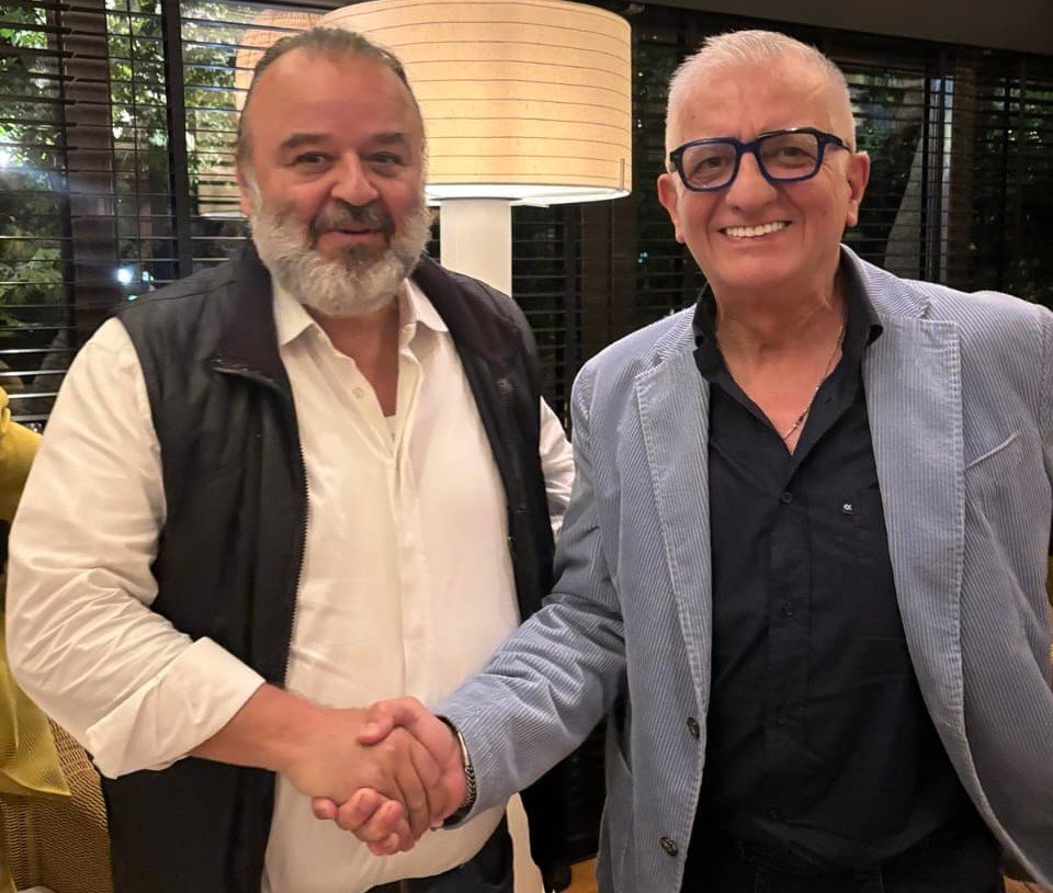 Θερμή συνάντηση Ηλιόπουλου - Ευσταθίου στη Θεσσαλονίκη