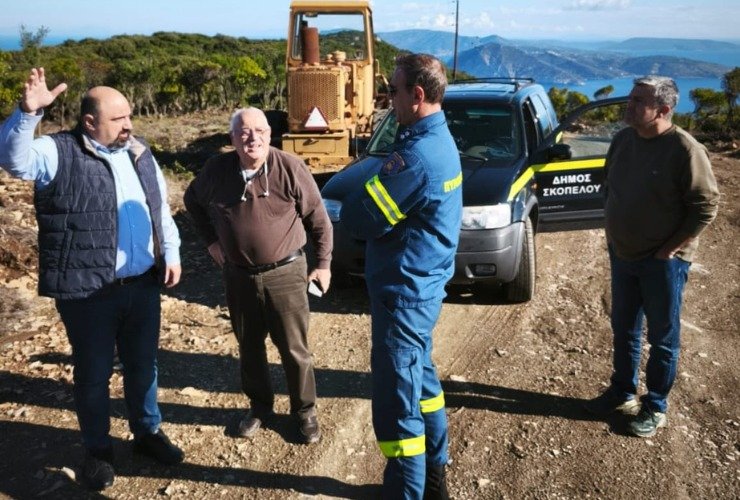 Χρ. Τριαντόπουλος: Αντιπυρική προστασία με έργα ύψους 13 εκατ. ευρώ από το πρόγραμμα AntiNero για τα νησιά των Β. Σποράδων