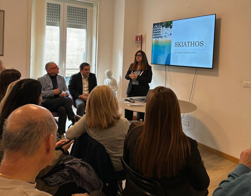 Ο προορισμός της Σκιάθου παρουσιάζεται στο Μιλάνο και τη Ρώμη (φωτο)