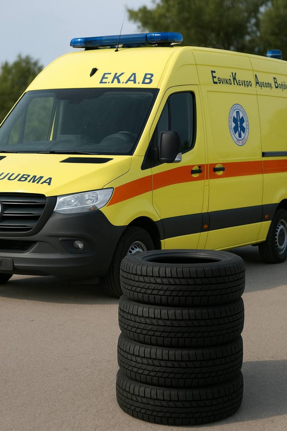 To ΕΚΑΒ Σκιάθου ευχαριστεί τον κ. Χάρη Αγγελόπουλο