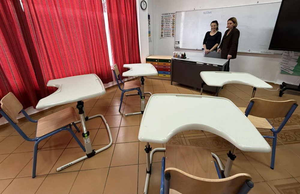 Παραλαβή νέου σχολικού εξοπλισμού για 3 σχολικές μονάδες στο Δήμο Σκιάθου (φωτο)