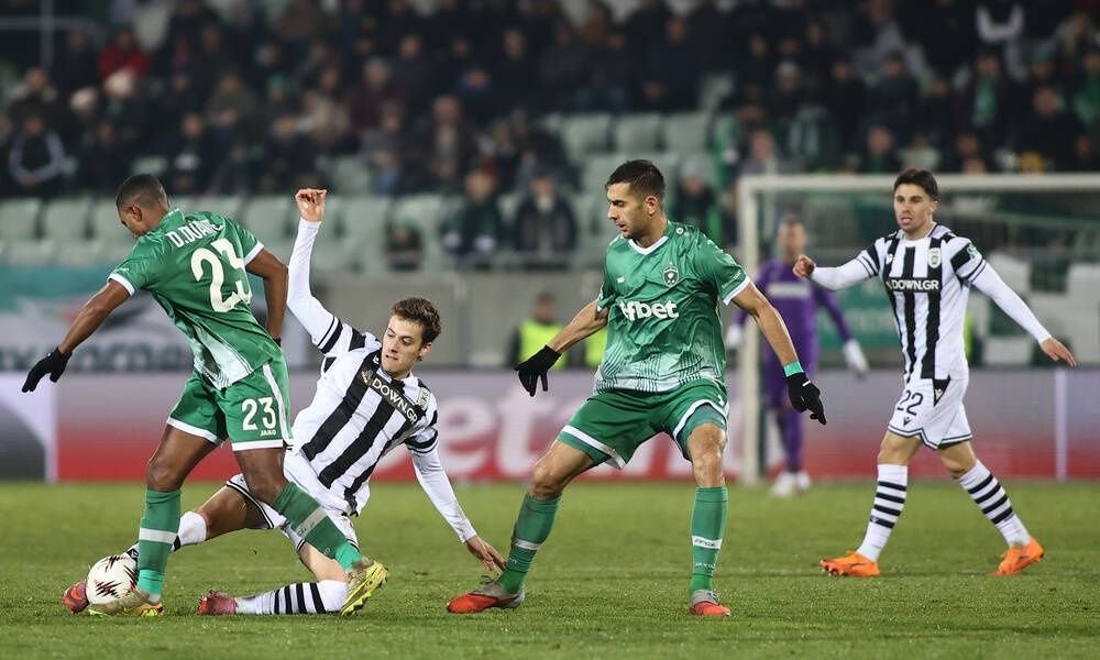 Europa League, Λουντογκόρετς - ΠΑΟΚ 3-3: «Ζωντανός» στο τέλος στο θρίλερ της Βουλγαρίας