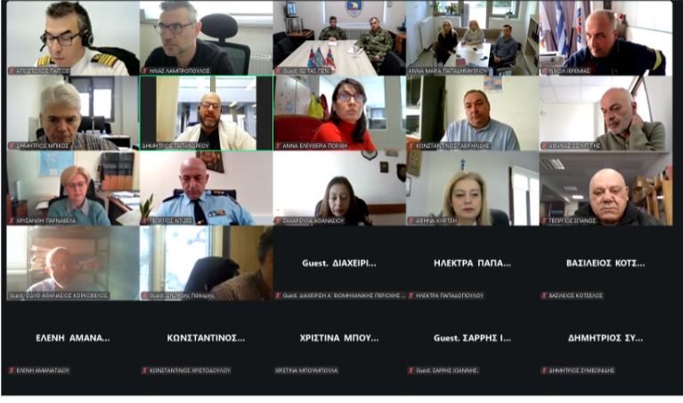 Οι κίνδυνοι από την εκδήλωση χιονοπτώσεων και παγετού στη συνεδρίαση του ΠΣΟΠΠ της ΠΕ Μαγνησίας & Β. Σποράδων