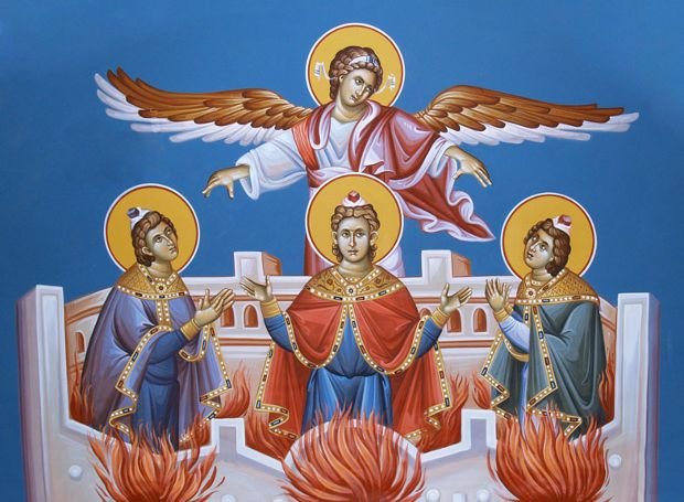 Οι Τρεις Παίδες εν Καμίνω | Άγιοι της Χριστιανικής Εκκλησίας, προερχόμενοι από την Παλαιά Διαθήκη