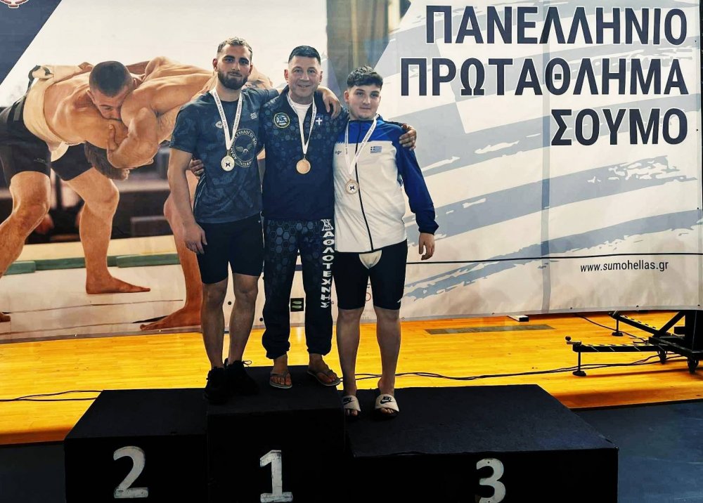 Ο Σκοπελίτης Αντώνης Βογιαντζης κατέκτησε το χάλκινο μετάλλιο στο Σούμο