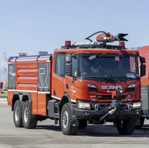 FRAPORT : Προστέθηκε στη Σκιάθο νέο πυροσβεστικό 